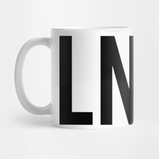 Lando Norris 4 - Driver Initials and Number Mug